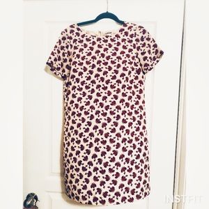 J Crew Patterned Shift Dress